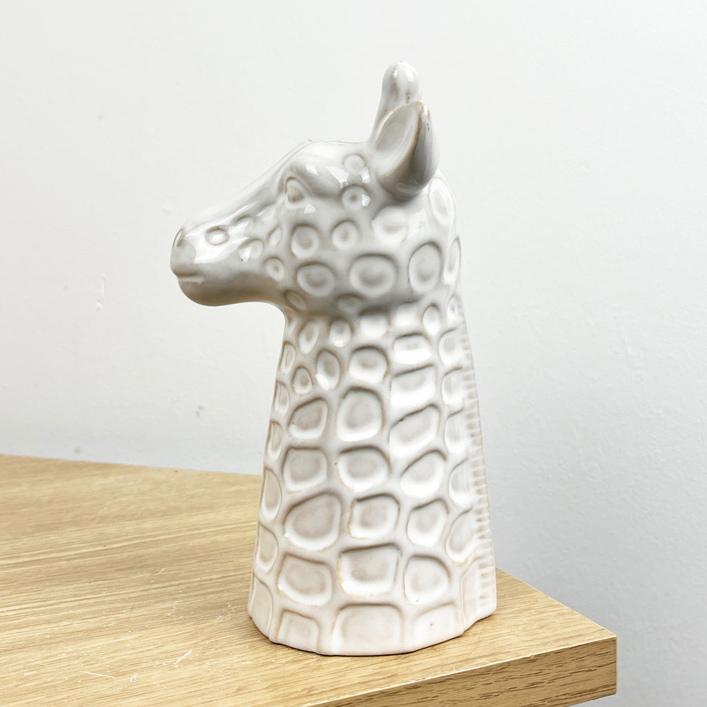 17.5cm Small Giraffe Bud Vase – Ceramic