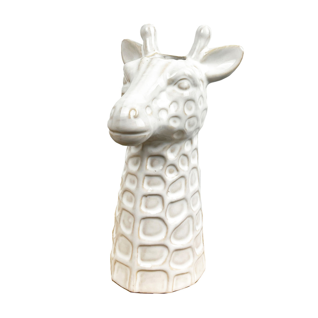 17.5cm Small Giraffe Bud Vase – Ceramic