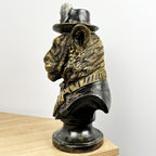 37cm Large Tiger Bust Ornament - Resin