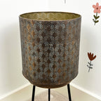56cm Tall 'Art Deco' Indoor Plant Pot Holder Stand – Metal