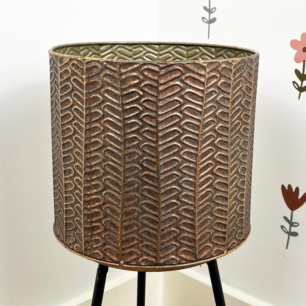 58cm Tall Indoor Plant Pot Holder Stand – Metal