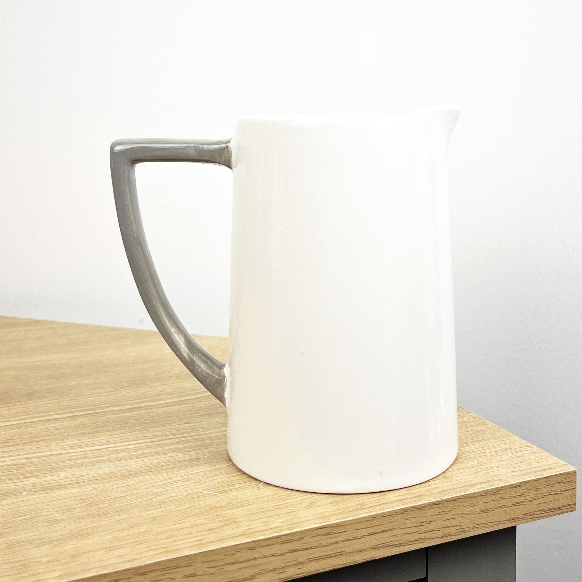 15cm White Hare Utensil Storage Pot Jug - Ceramic