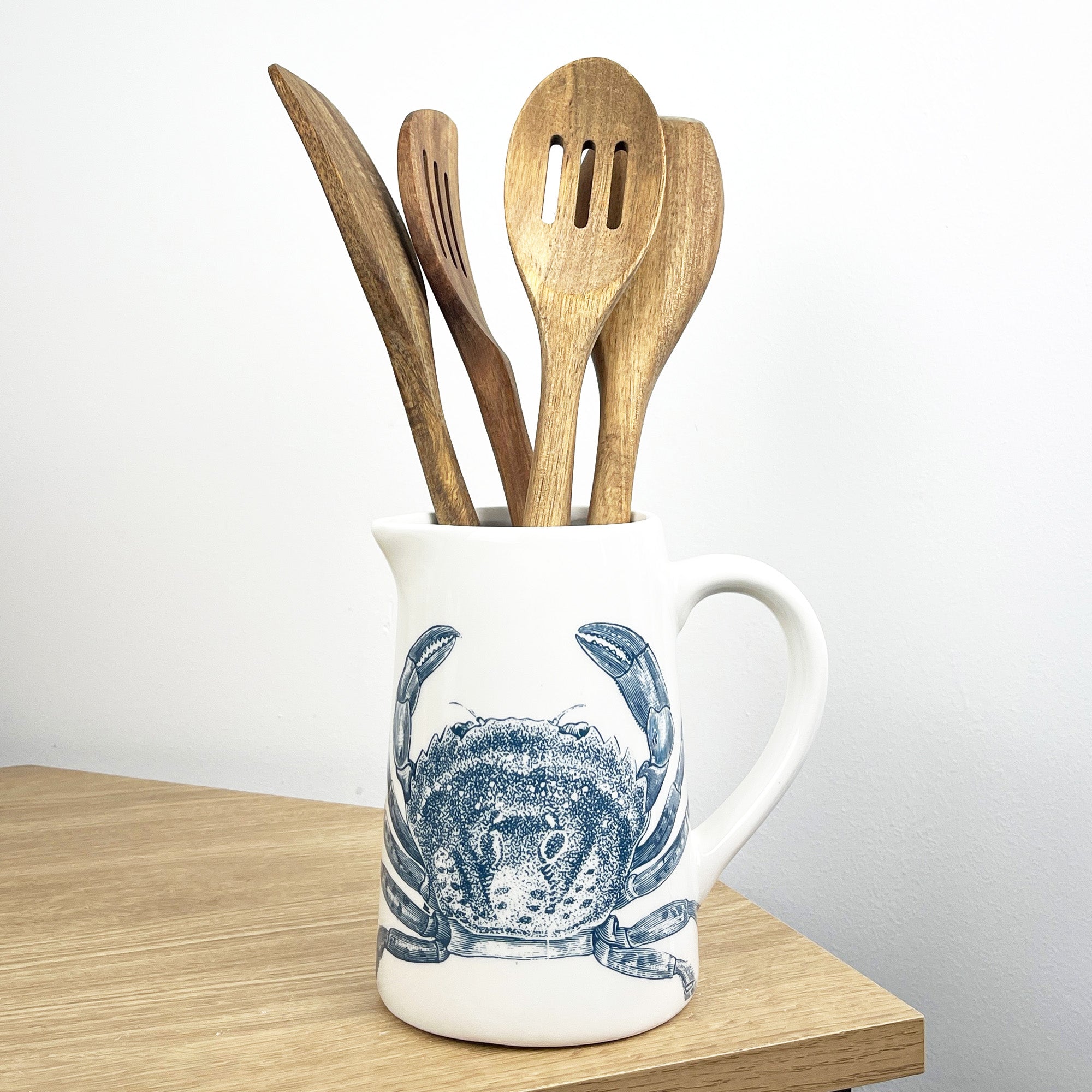 16cm Crab Octopus Utensil Storage Pot Jug - Ceramic