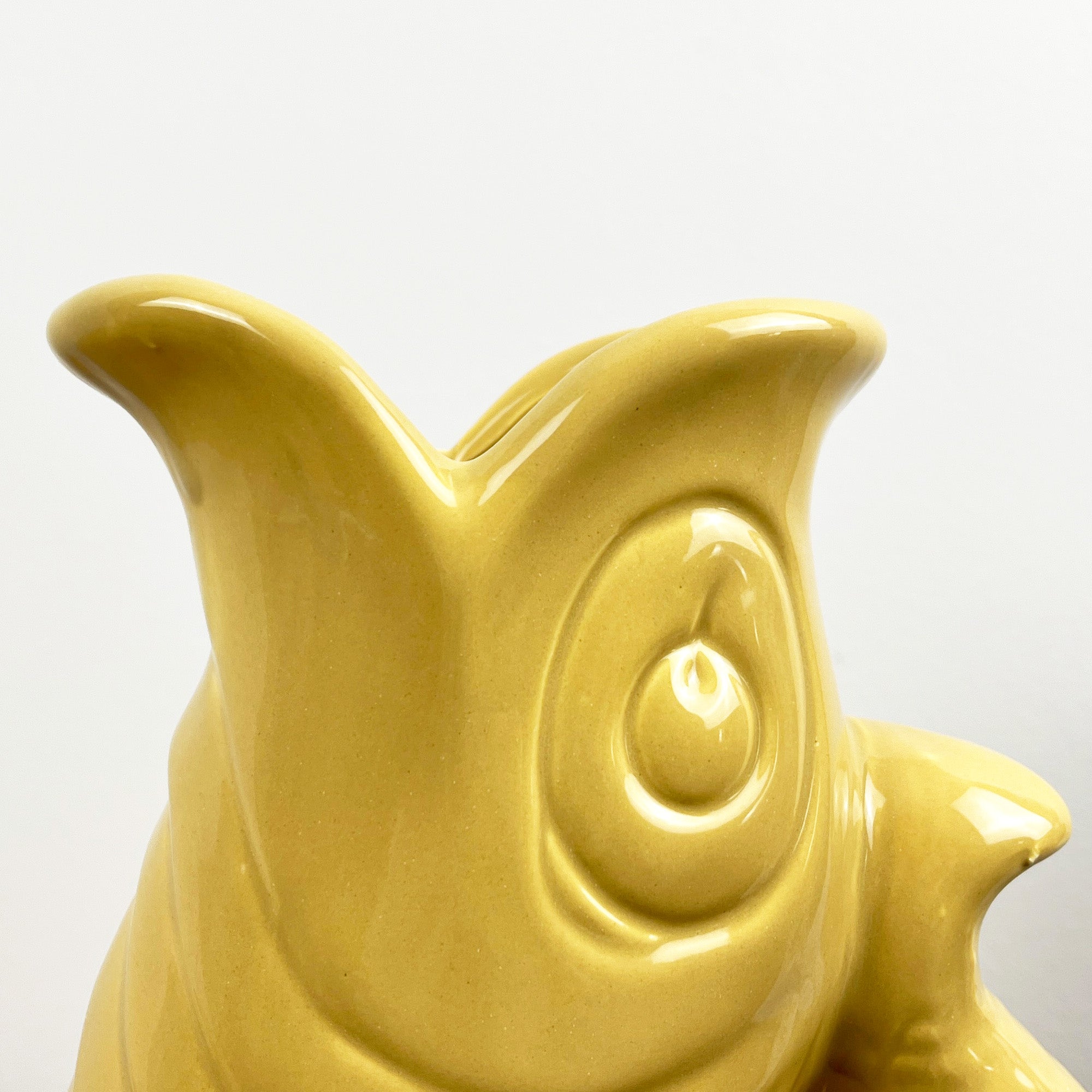 26.5cm Nautical Fish Jug Ornament - Yellow