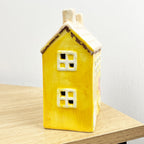 16cm Ceramic LED Cottage / House Ornament – Ceramic