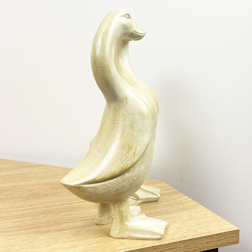 26cm Kissing Ducks Ornament - Resin