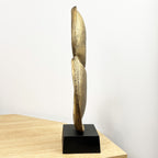 39cm Abstract Swirl Decorative Metal Sculpture / Statue