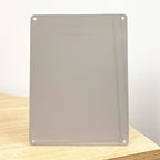 15cm x 20cm ‘Not in the Mooooood’ Highland Cow Wall Sign – Metal