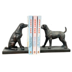 Pair of Vintage Style Dog Bookends - Resin