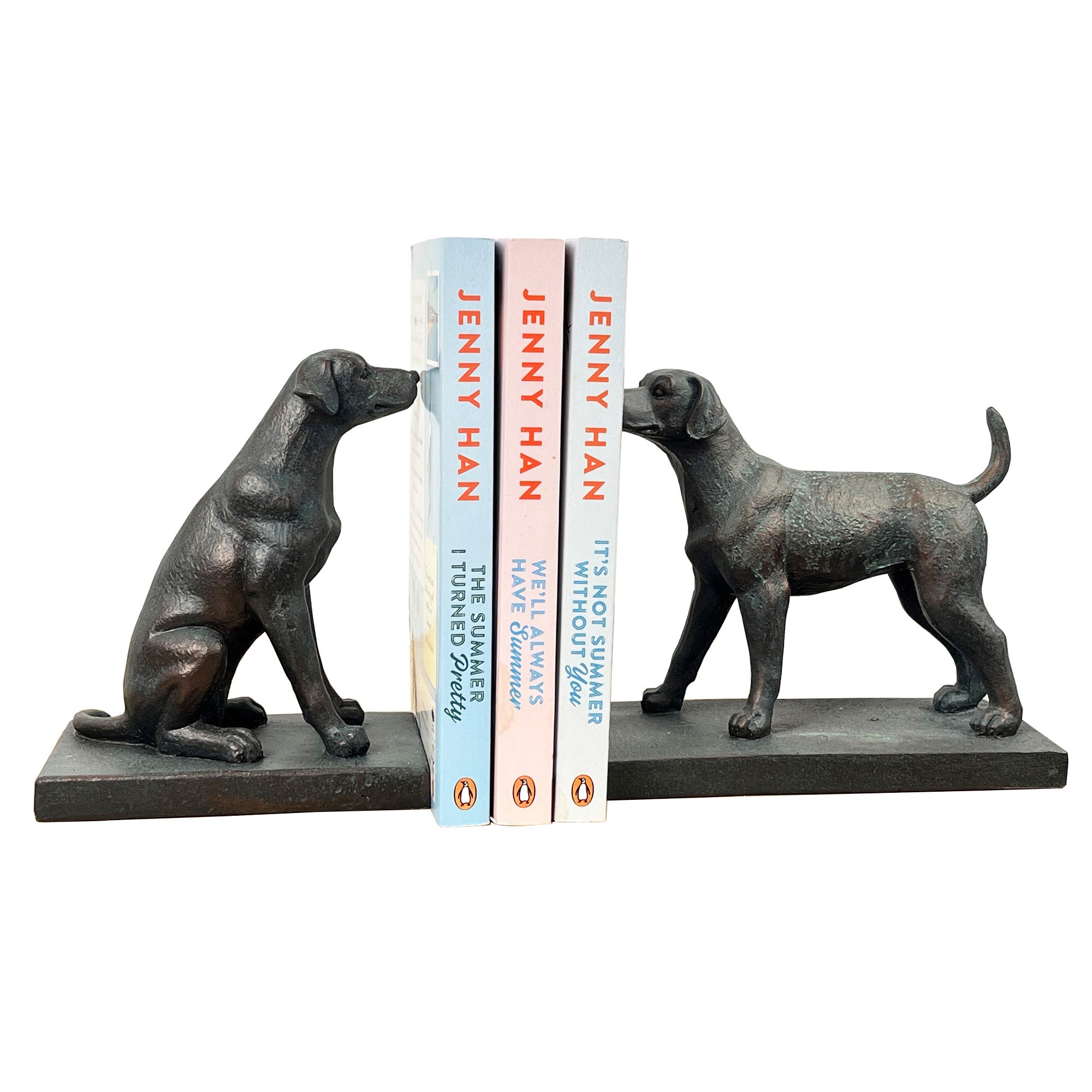 Pair of Vintage Style Dog Bookends - Resin
