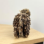 12.5cm Small Highland Cow Ornament / Figurine - Resin