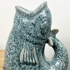 22cm Tall Nautical Fish Jug Ornament - Ocean Blue