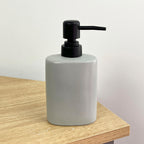 3 Piece Ceramic Bathroom Sink Accessories Set - Grey