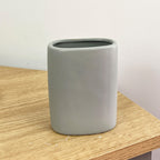 3 Piece Ceramic Bathroom Sink Accessories Set - Grey