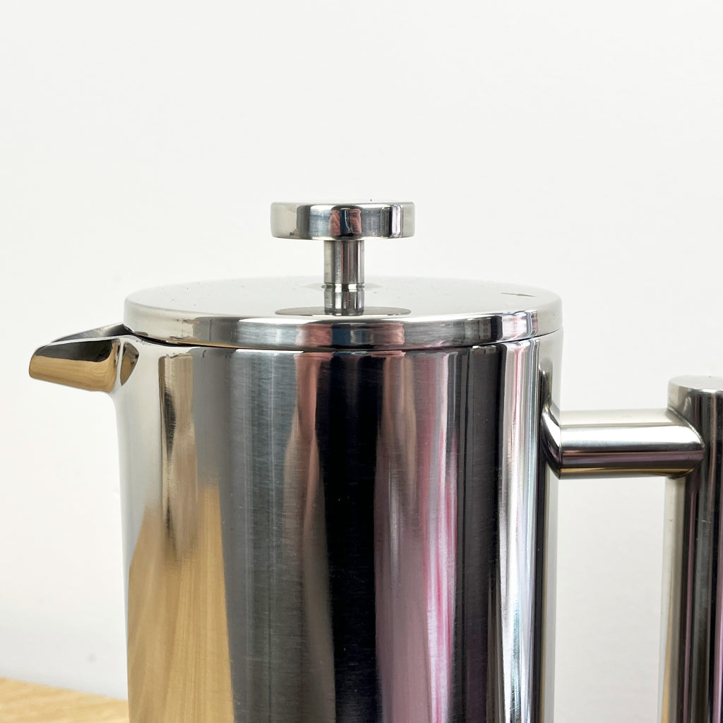 1 Litre Double Walled Stainless Steel Cafetière