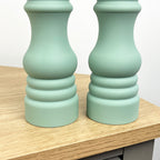 17.5cm Tall Salt and Pepper Grinder Mills - Pastel Green
