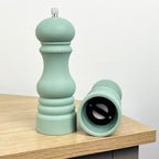 17.5cm Tall Salt and Pepper Grinder Mills - Pastel Green