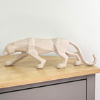 42.5cm Speckled Geometric Leopard Ornament - Resin