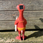 34cm Bikini Flamingo Garden Ornament with Light Up Eyes - Resin