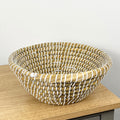 32cm Deep Woven Decorative Bowl - Kansgrass
