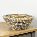 32cm Deep Woven Decorative Bowl - Kansgrass