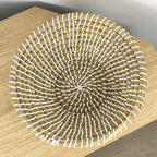 32cm Deep Woven Decorative Bowl - Kansgrass