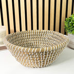 32cm Deep Woven Decorative Bowl - Kansgrass