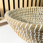 32cm Deep Woven Decorative Bowl - Kansgrass