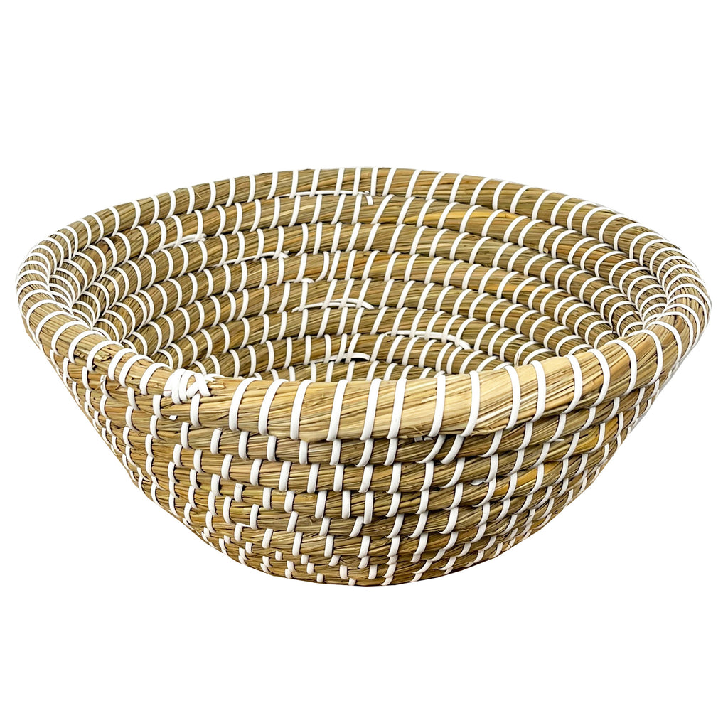 32cm Deep Woven Decorative Bowl - Kansgrass