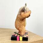 18.5cm Disco Dancing Highland Cow Ornament - Resin