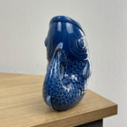 15.5cm Small Nautical Fish Jug Ornament - Blue