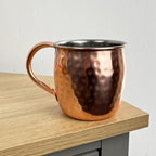 Set of 4 x 450ml Copper Coloured Moscow Mule Stainless Steel Mugs