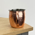Set of 4 x 450ml Copper Coloured Moscow Mule Stainless Steel Mugs