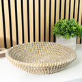 35.5cm Woven Decorative Bowl - Kans Grass