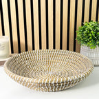 35.5cm Woven Decorative Bowl - Kans Grass