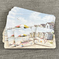 Set of 4 Placemats and Coasters - Beach Huts