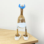 28cm Wooden Bikini Duck Ornament / Figurine