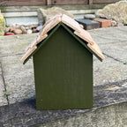 20.5cm Green Wooden Birdhouse for the Garden