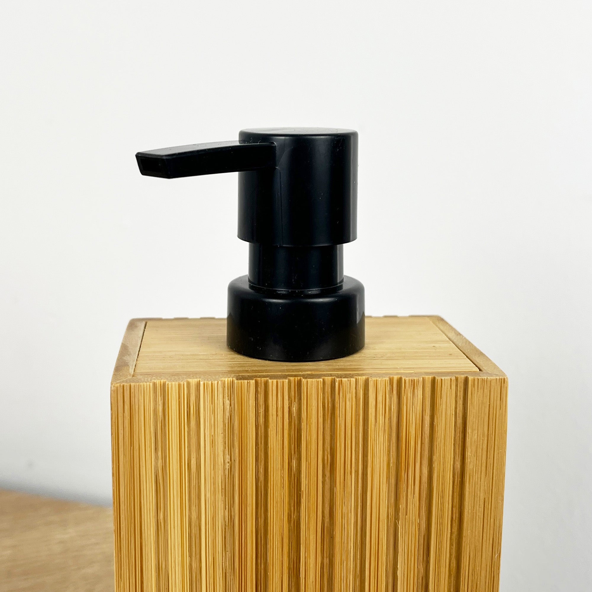 2 Piece Bathroom Sink Accessories Set - Bamboo Wood