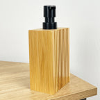 2 Piece Bathroom Sink Accessories Set - Bamboo Wood