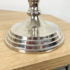 32.5cm Aluminium 3 Arm Candelabra – Imperfect Finish