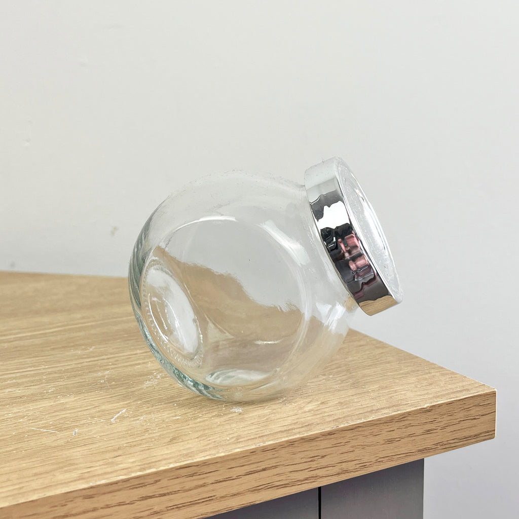 Set of 8 190ml Glass Spice Jars