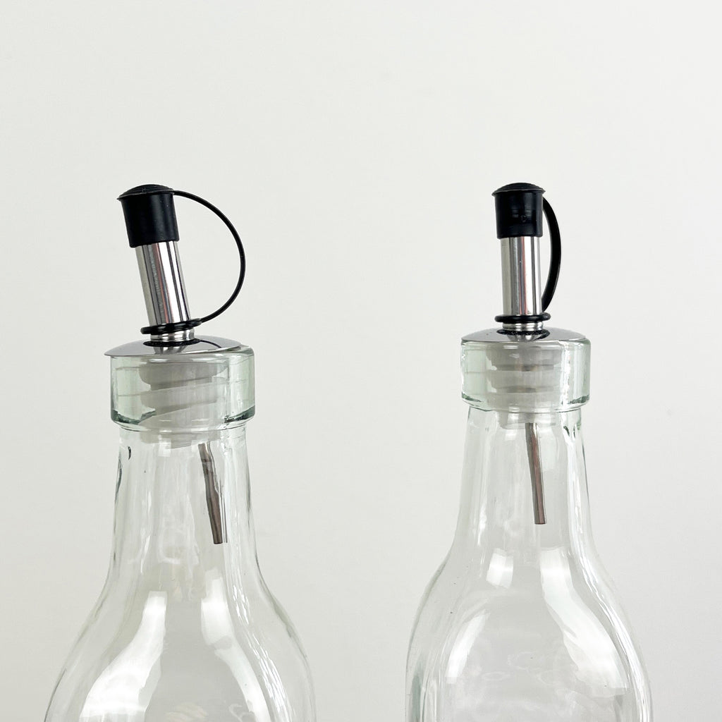 Set of 500ml Oil and Vinegar Bottles - Glass