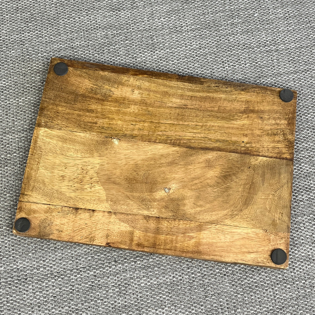 35.5cm x 25cm Wooden Highland Cow Chopping Board – Hand Crafted