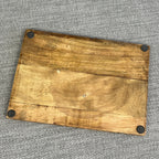 35.5cm x 25cm Wooden Highland Cow Chopping Board – Hand Crafted