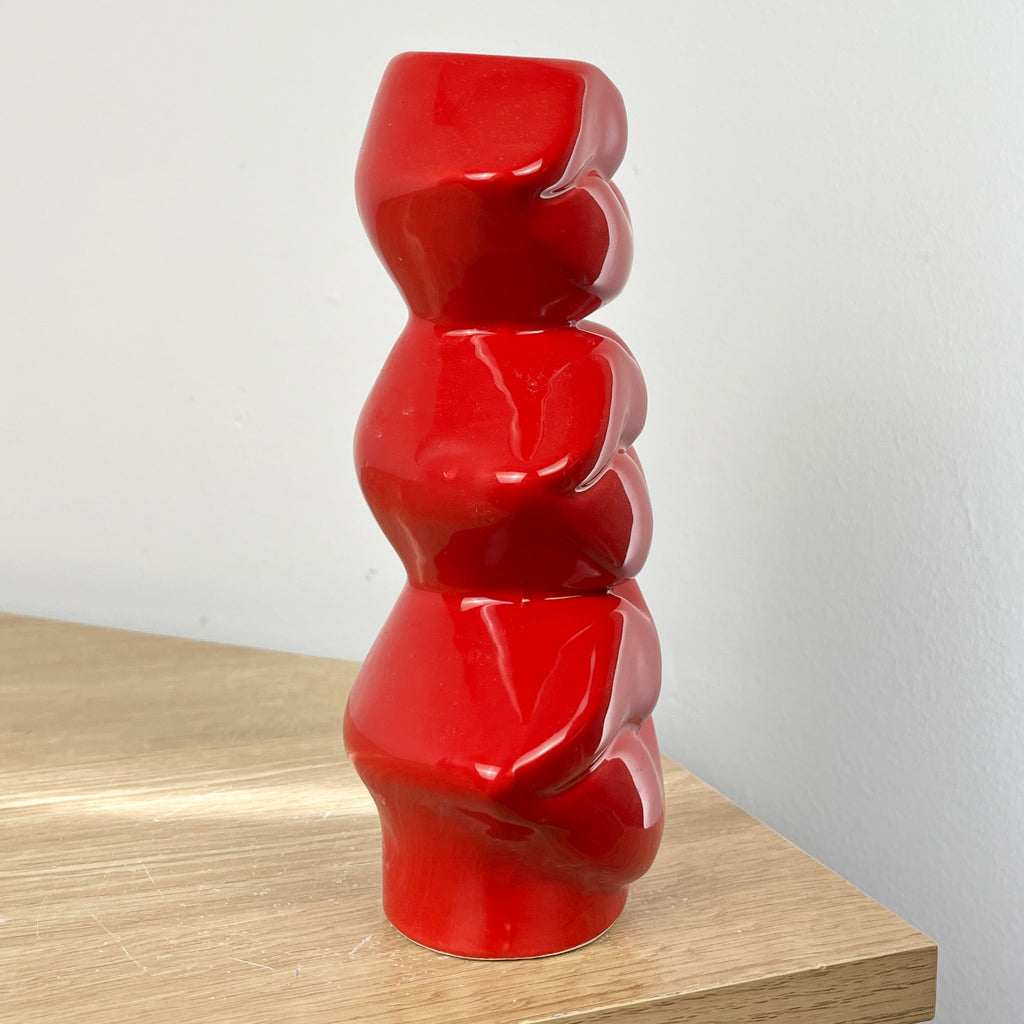 20cm Small Tower of Lips Vase – Ceramic