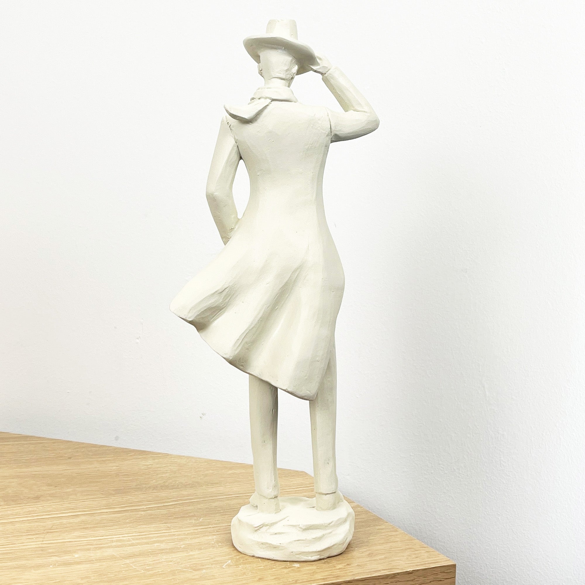 31cm Tall Dapper Gentlemen Figurine Ornament - Resin