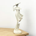 29.5cm Tall Elegant Lady Figurine Ornament - Resin