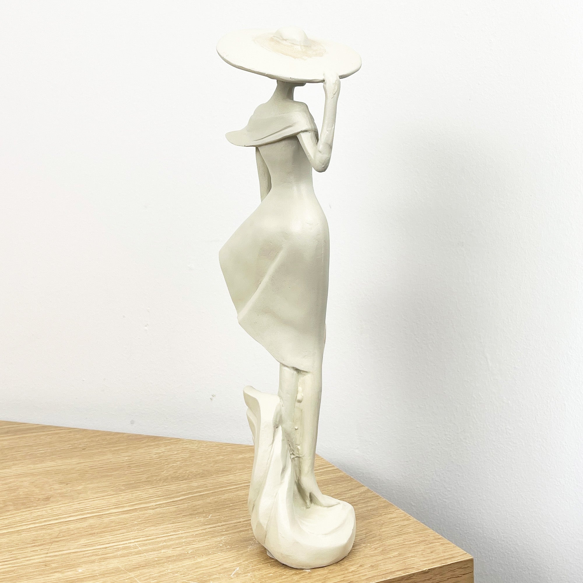 29.5cm Tall Elegant Lady Figurine Ornament - Resin