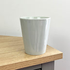 2 x 300ml New Bone Porcelain Mugs – Light Grey
